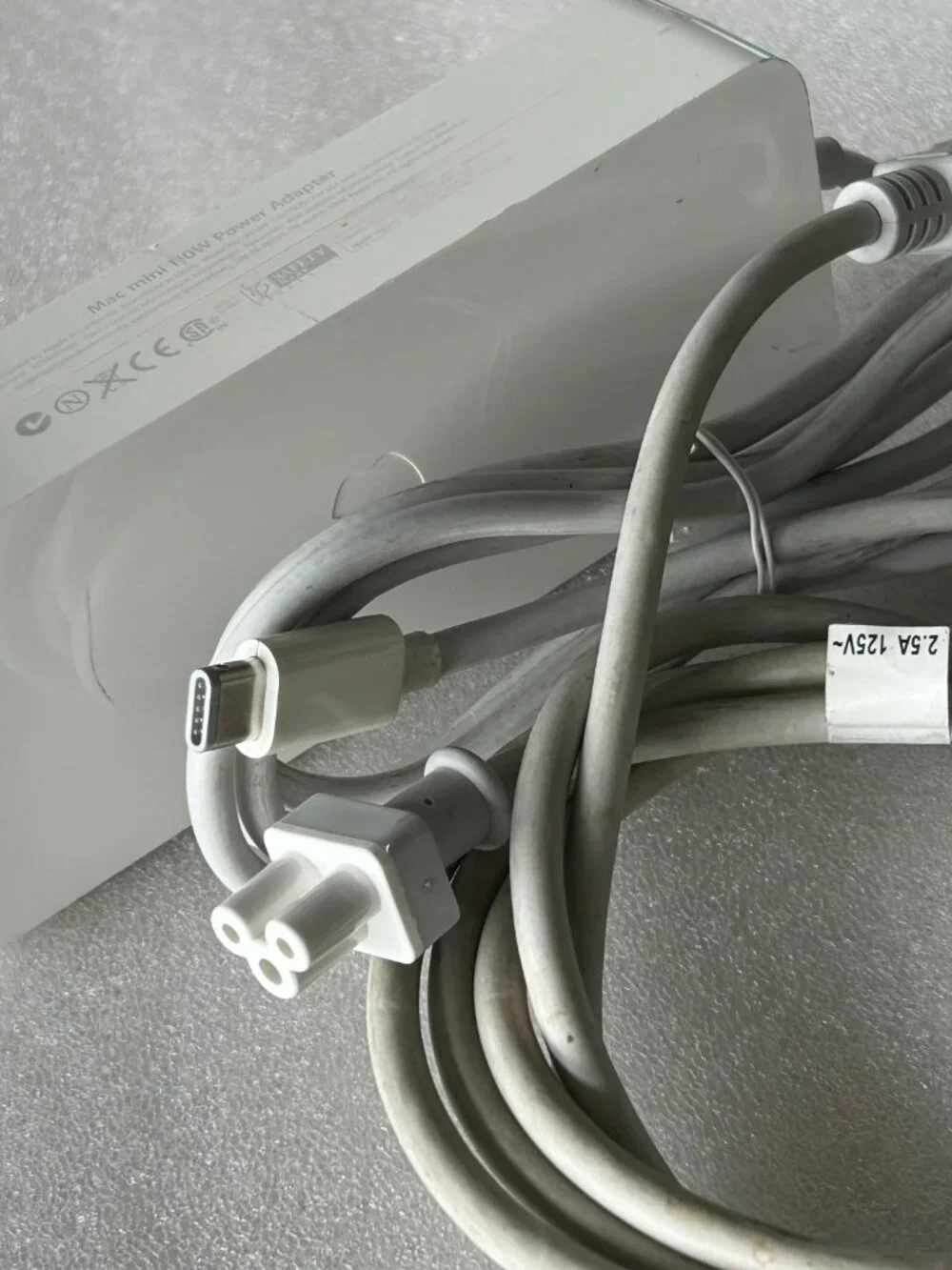 Genuine Mac mini 110W power Adapter A1188 Used Tested Good